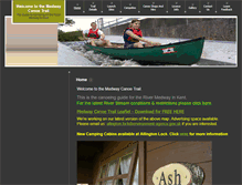 Tablet Screenshot of medwaycanoetrail.co.uk